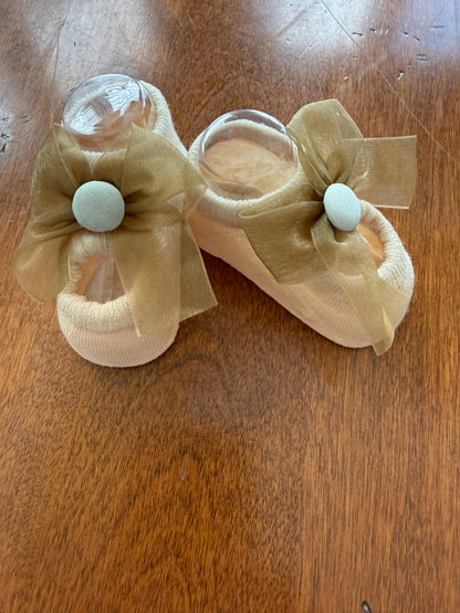 BB1 Infant Booties with Embellishment