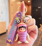 Vinyl Character Bag Charm/Key Chain Wristlet