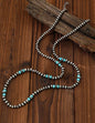Faux Navajo Pearl Necklace with Turquoise beads