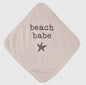 Beach Bum Baby Hooded Towel