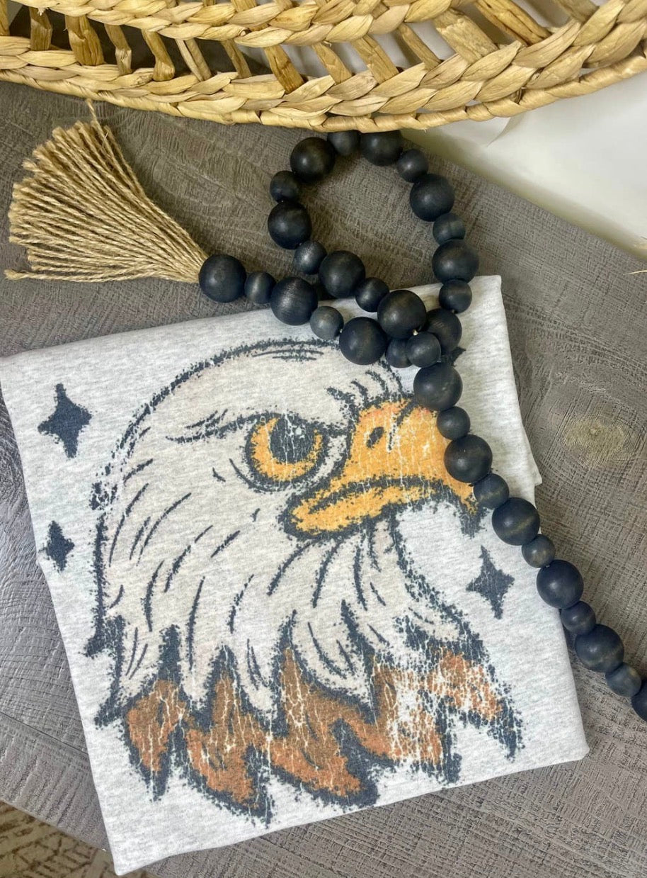 EA1 Eagle T Shirt In Distressed Style-for all the Nostalgia