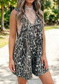 MLAP Romper with Pleated Front and Trendy Oversize Fit