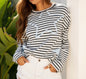 Striped Star Top