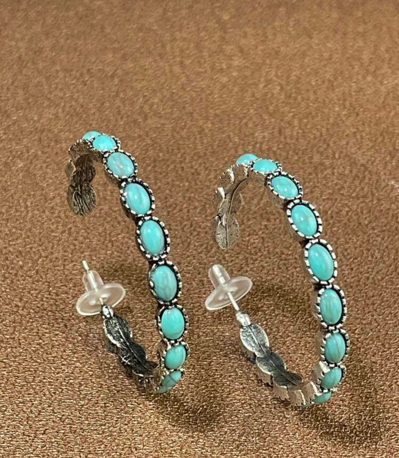 Faux Turquoise Earring