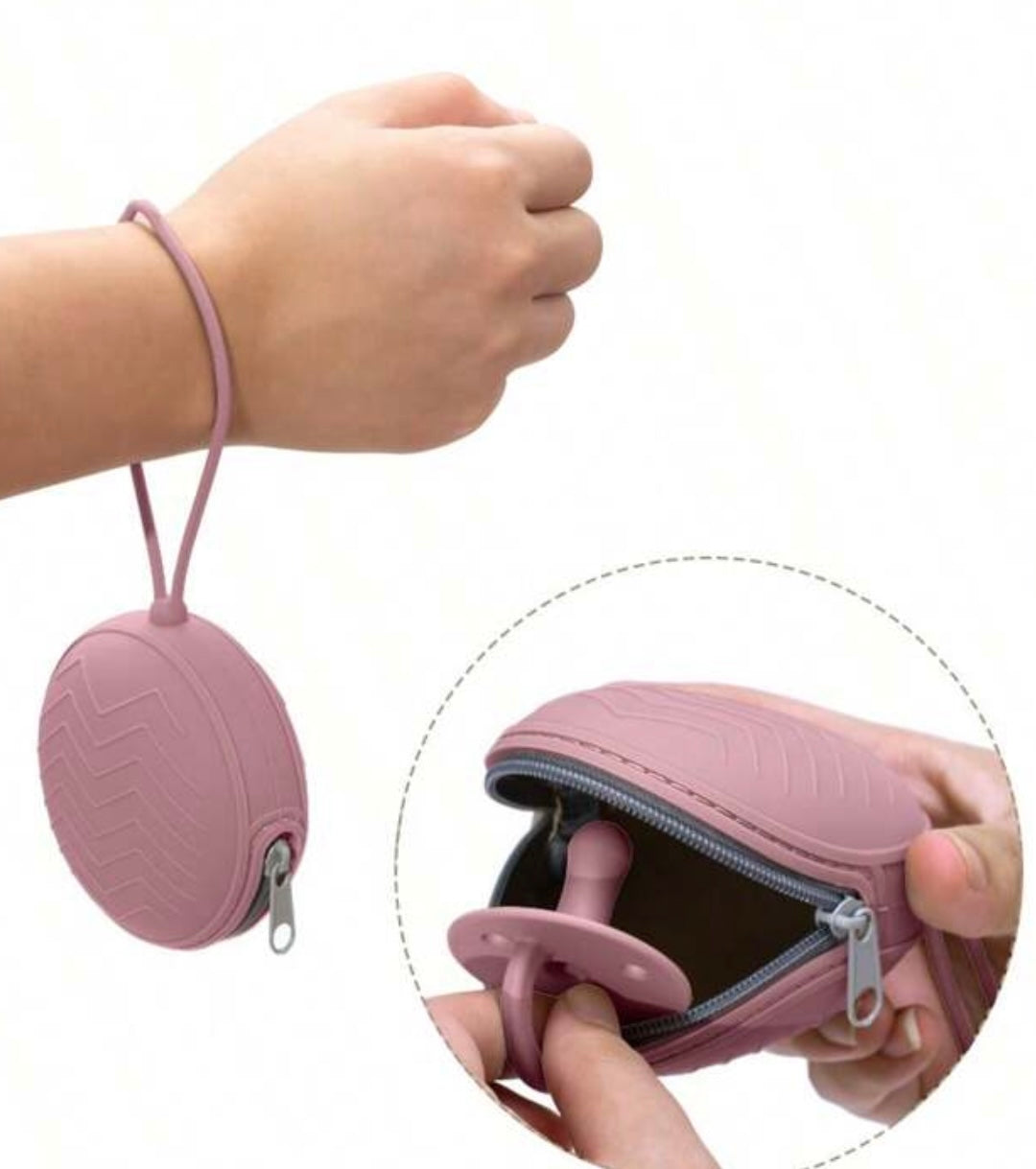 Silicone Pacifier/Essentials Pouch