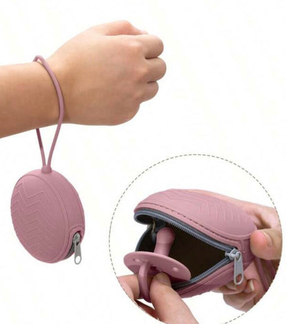 Silicone Pacifier/Essentials Pouch
