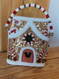 HHC The Most Precious Beaded Ginger Bread Cottage Purse for That Super Special Someone to Enjoy for Years to Come