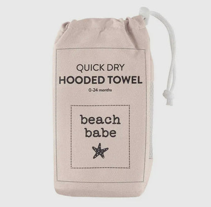 Beach Bum Baby Hooded Towel