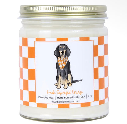 SDC Smokey Dog Jar Candle with the Best Orange Cream Scent
