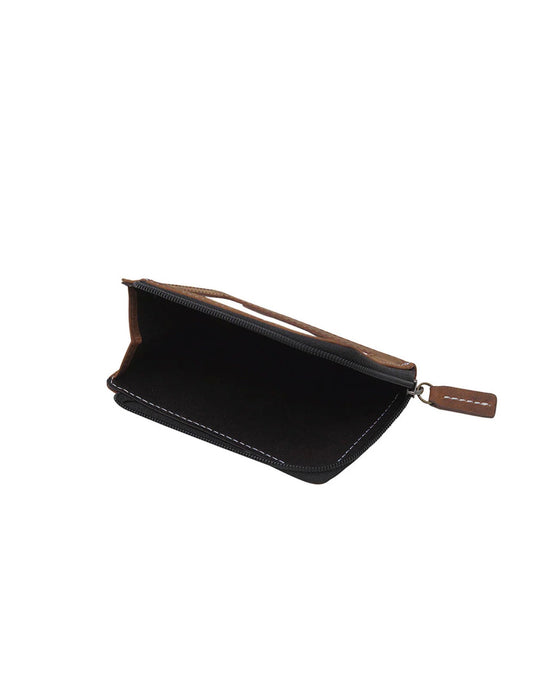 MY26 Brownian Credit Card Wallet in Leather with I D Window