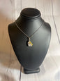 Girl & her dog necklace