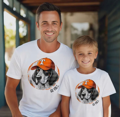 Smokey Dog with Power T Hat T Shirt