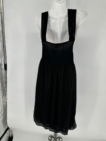 Black Dress with Sparkly Accent Piece