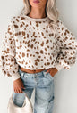 MLCP Cow Print Long Sleeve Top