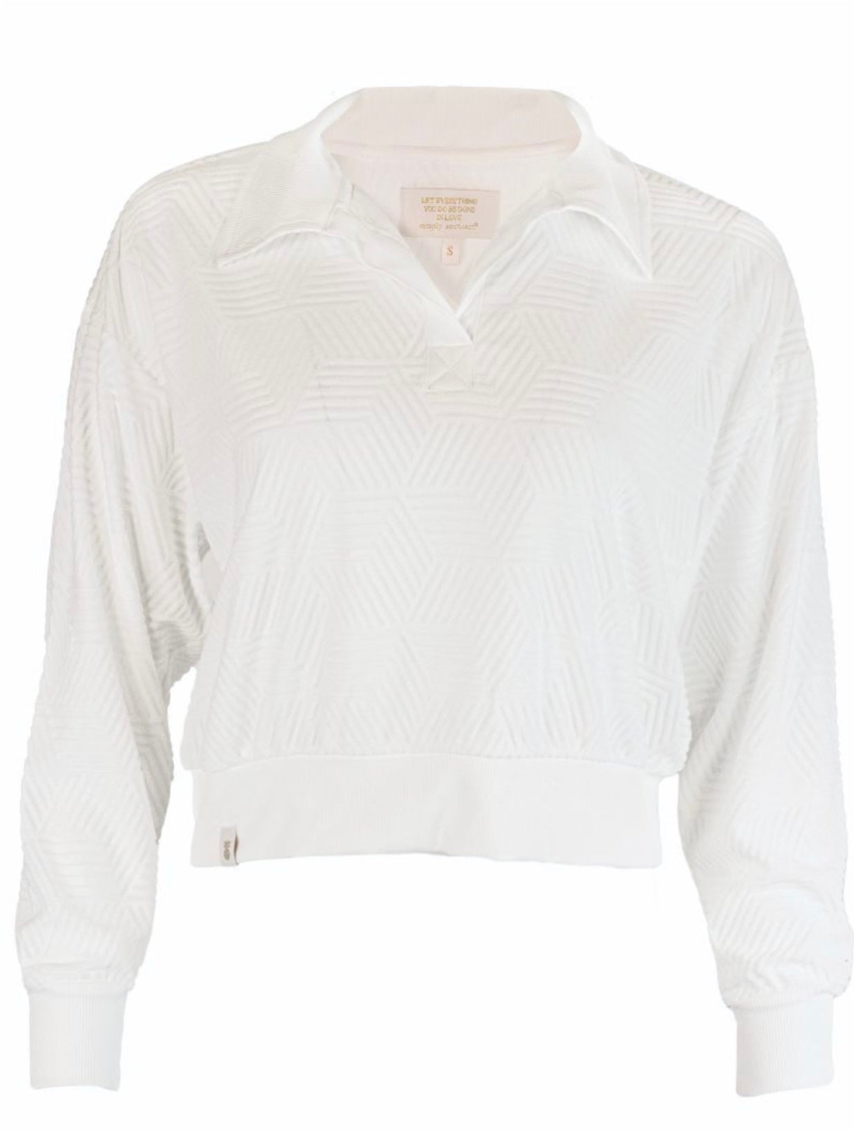 Ivory White Pullover Top