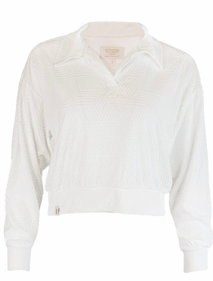 Ivory White Pullover Top