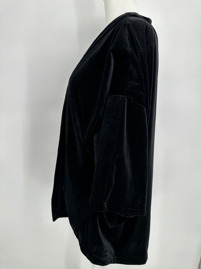 Umgee Black Velvet Jacket