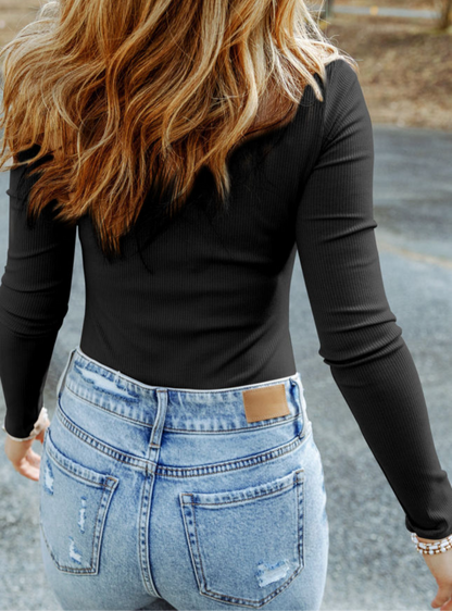 Black Classic Turtleneck