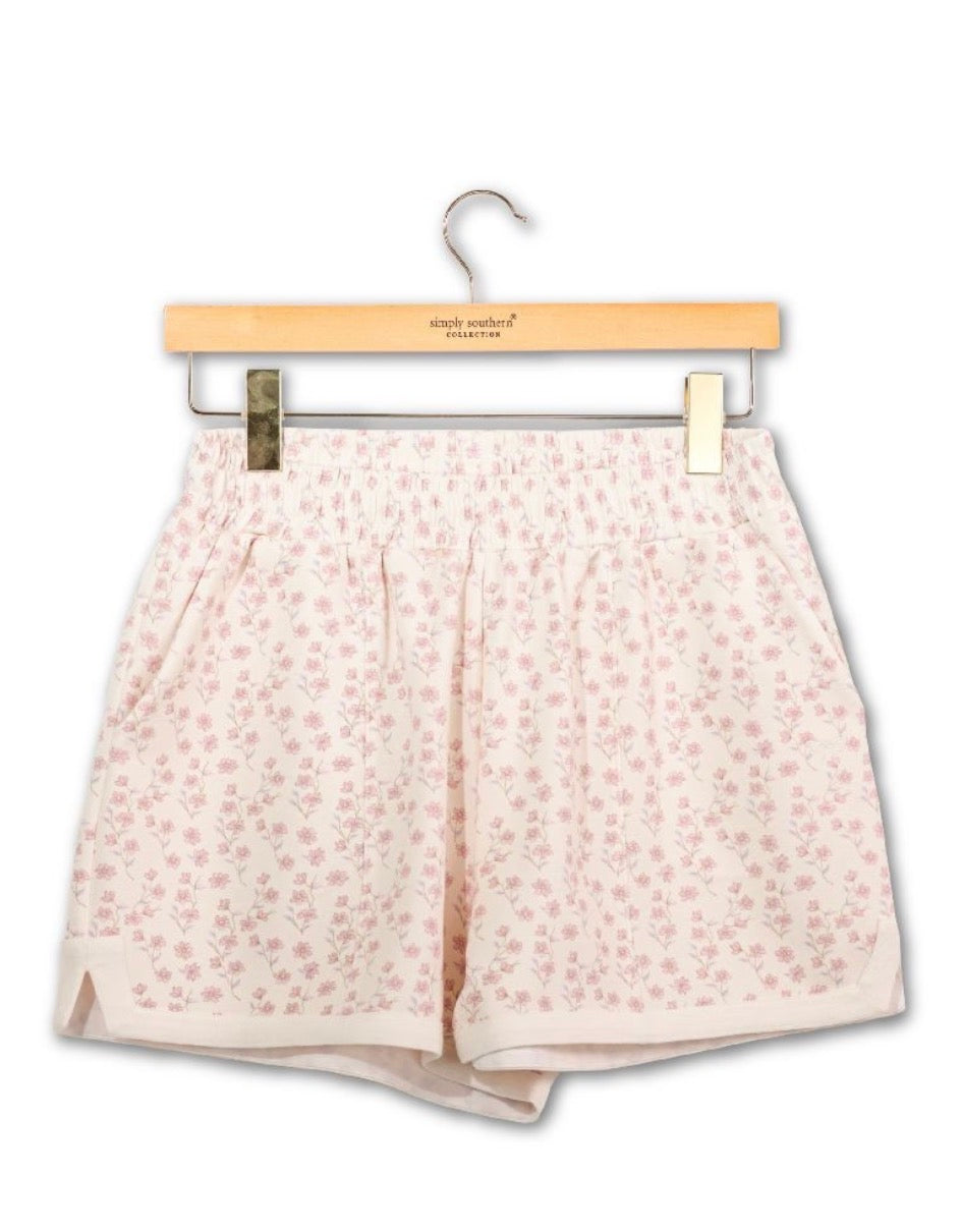 Light blue Ivy's Gifts & Boutique SS shorts with adjustable waistband and front pockets, casual summer style.