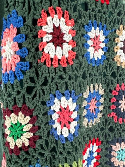Umgee Green Knitted Long Shirt