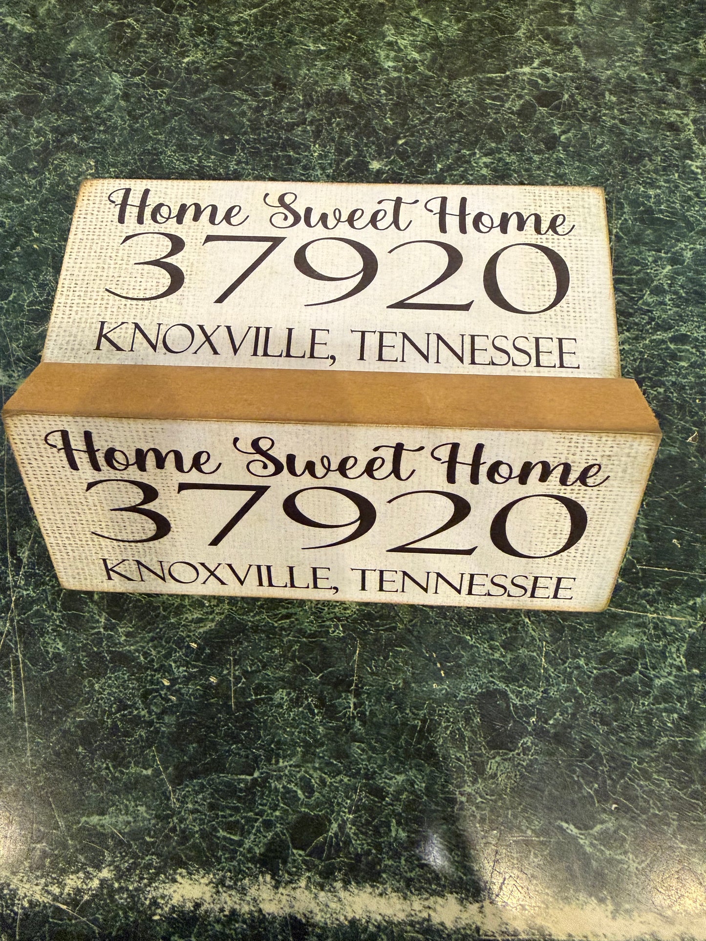 37920 Home Sweet Home Wooden Black Sign