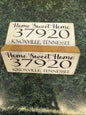 37920 Home Sweet Home Wooden Black Sign