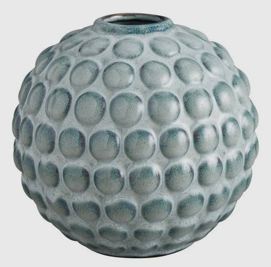Blue Bubble Design Vase