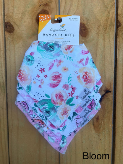 Bandana Bibs | Copper Pearl