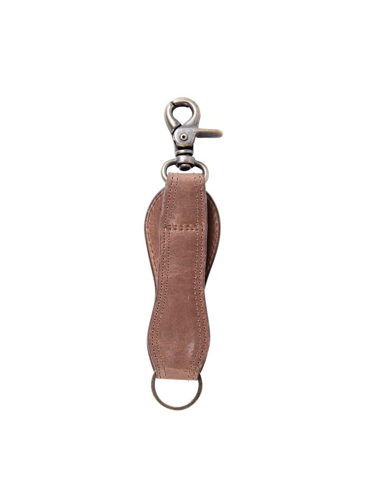MY21 Moxi Key Fob in Brown Leather