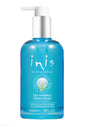 Inis bath and body products set with moisturizing lotions and cleansers, displayed with natural packaging and soft lighting.