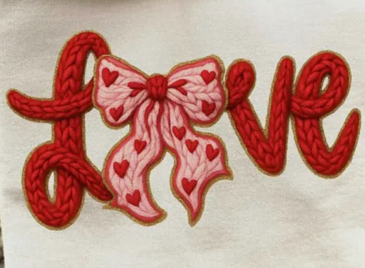 LOVE Bow T Shirt