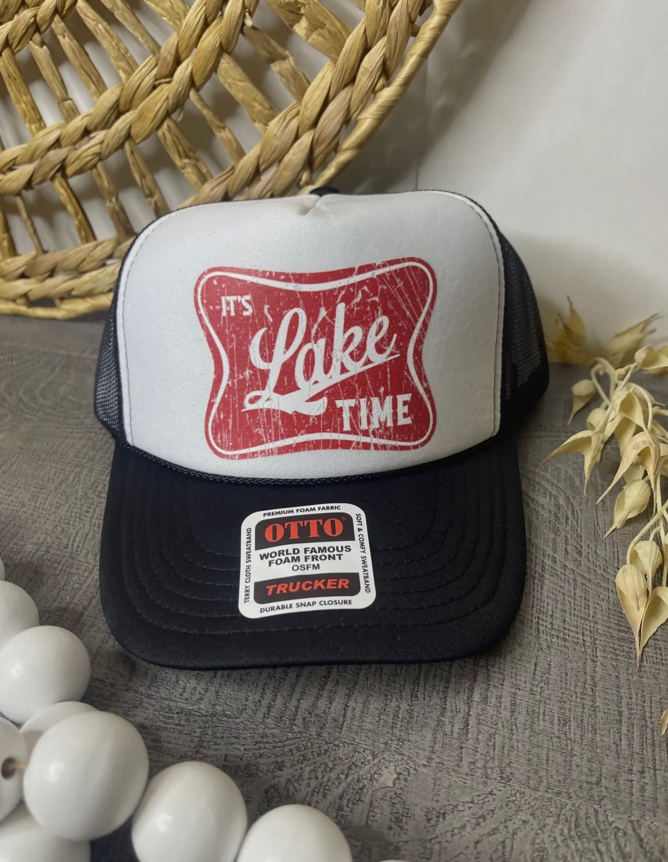 It’s Lake Time Trucker Style Hat