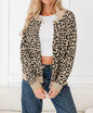 A50 Animal Print Button Front Cardigan Sweater - Ivy's Gifts & Boutique