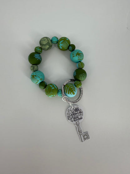 Jilzarah Handmade Clay Bead Wrist Key Ring