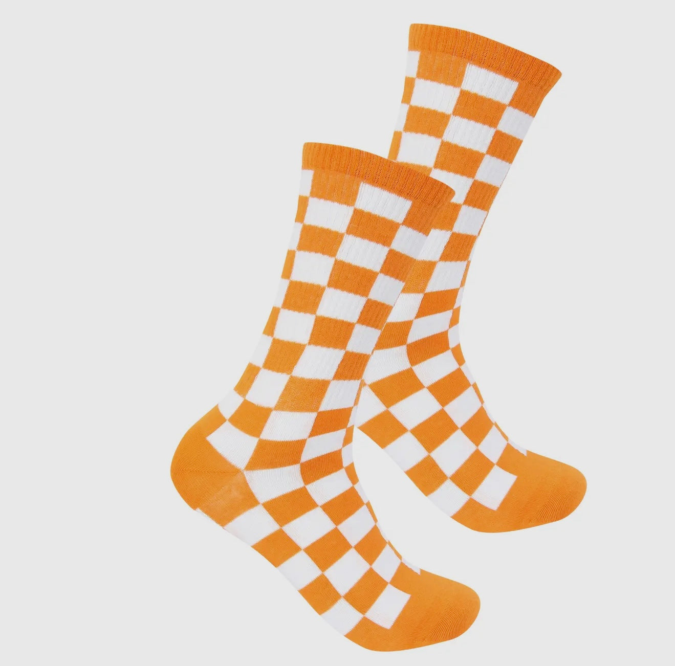 Checkered board socks