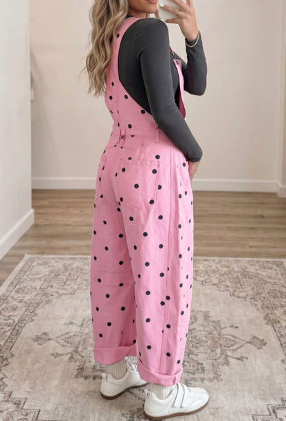 MLPOA Pink Polka Dot Overalls