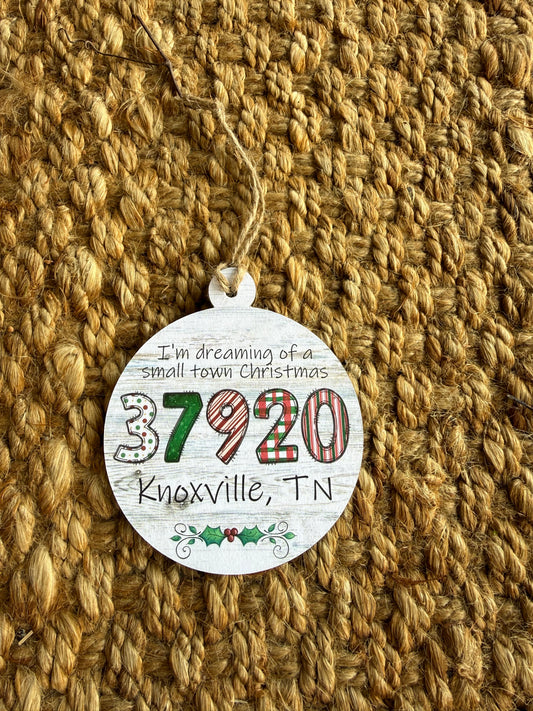 37920 Handmade Wooden Ornament