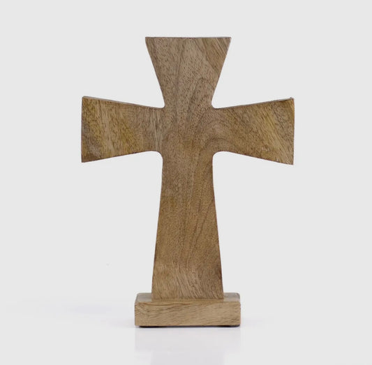 Natural Wooden look Cross