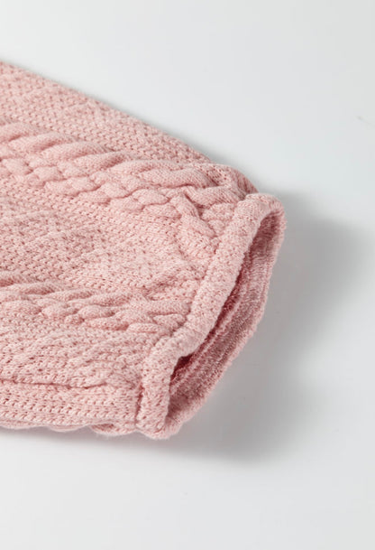 A22 Blush Pink 2 Piece Cardigan & Shorts Set