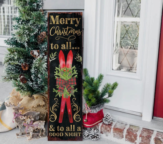 Merry Christmas to all…. Indoor/Outdoor Sign
