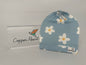 Newborn Top Knot Hat | Copper Pearl