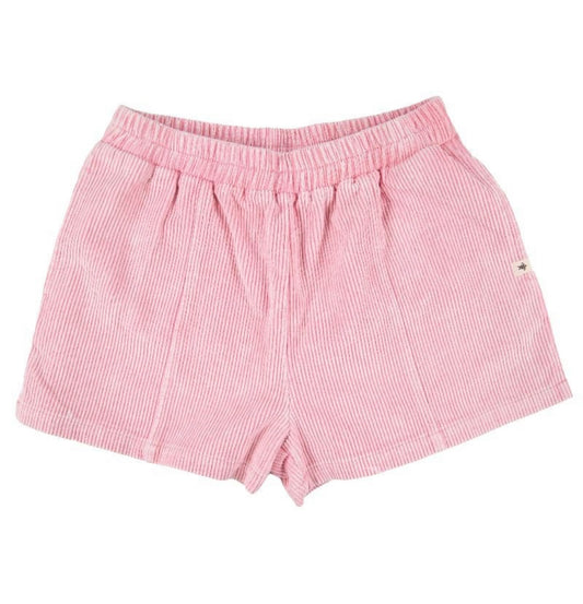 SS Mineral Washed Pink Corduroy shorts