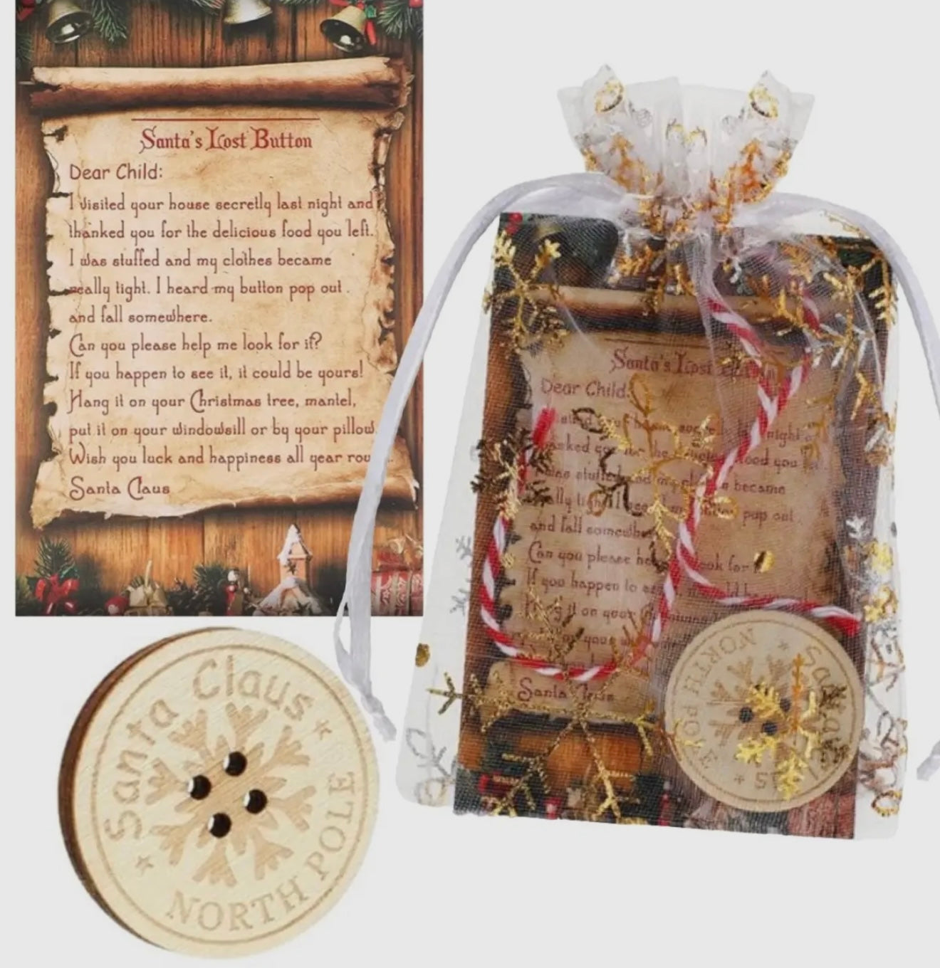 Santa’s Button
