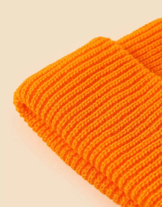 Orange Beanie Cap