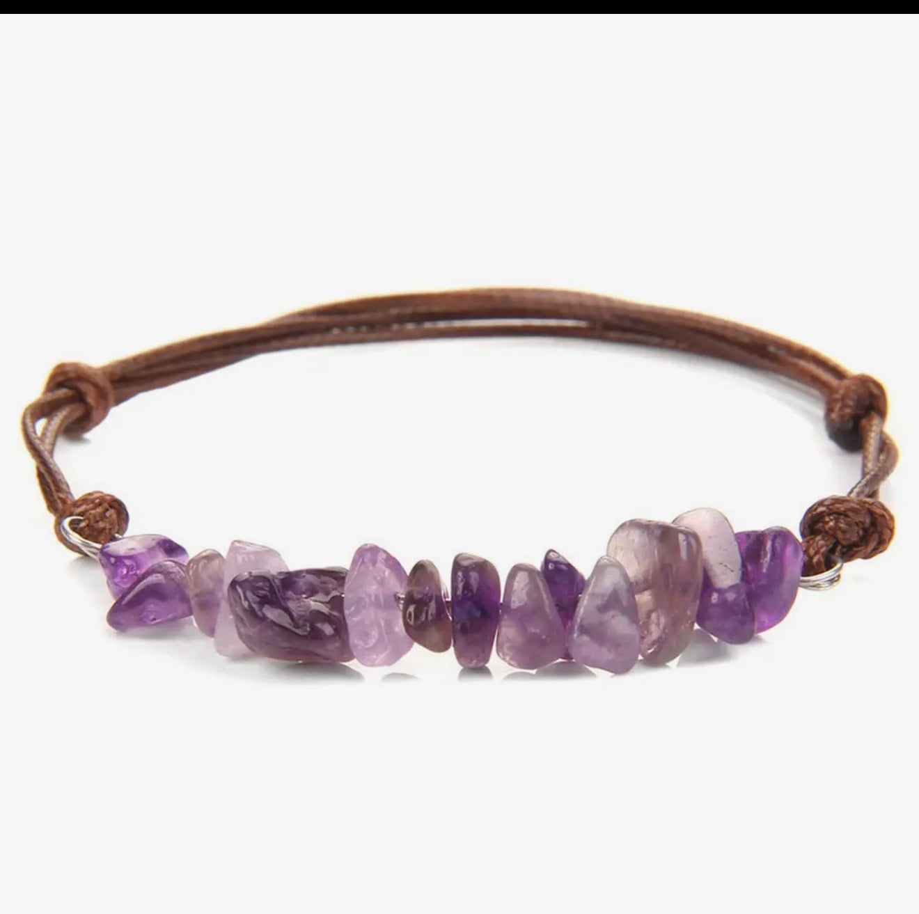 FR50 Bohemian Gravel Leather Multi Cord Bracelet