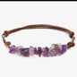 FR50 Bohemian Gravel Leather Multi Cord Bracelet