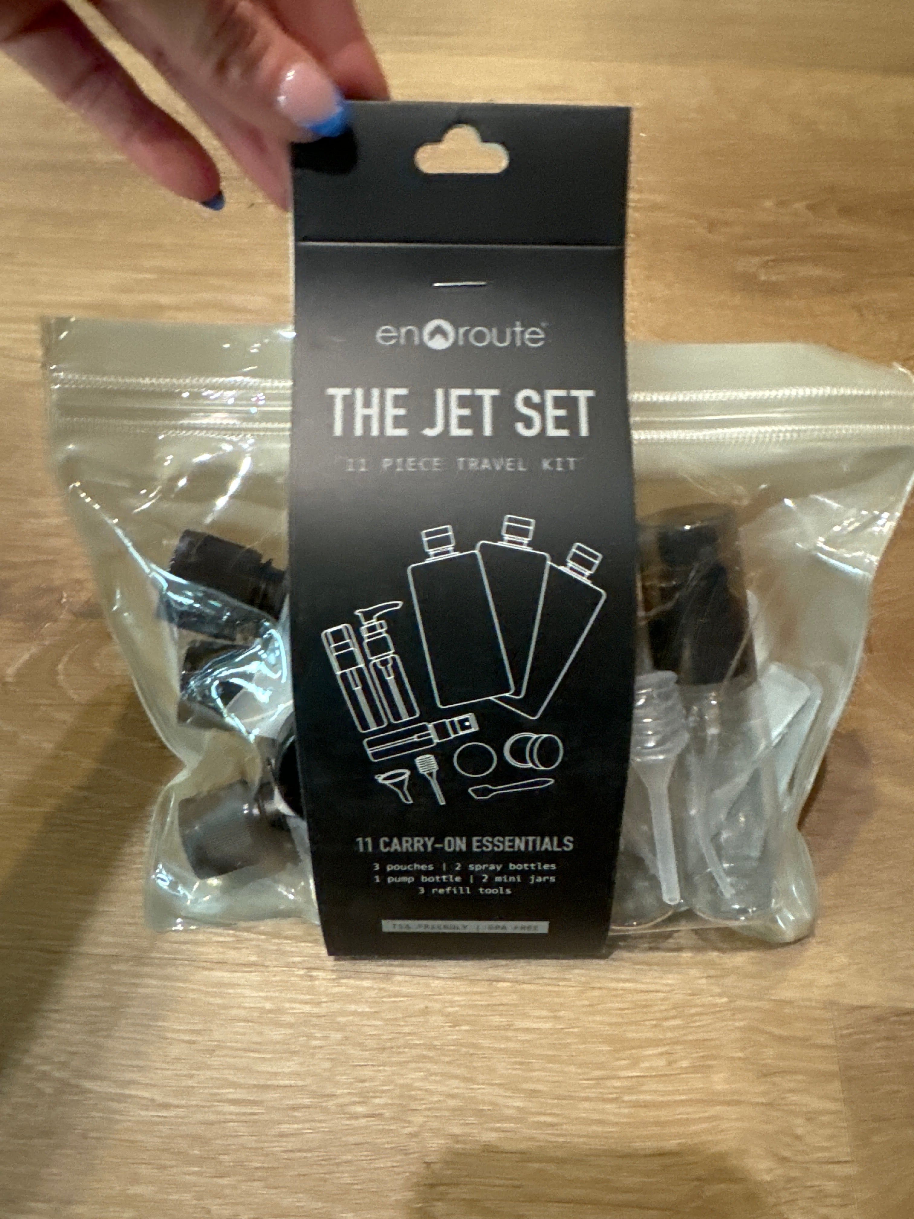 The Jet Set | 11 Carry Piece Travel Kit – Ivy's Gifts & Boutique