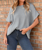 Gray Oversized Sweater
