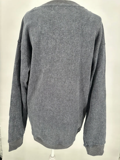 Let It Snow Ribbed Long Sleeve Top
