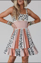 Animal Print Accent Sundress